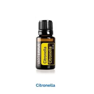 doTERRA Citronella Essential Oil with Black Cap and Yellow Label -15 ml